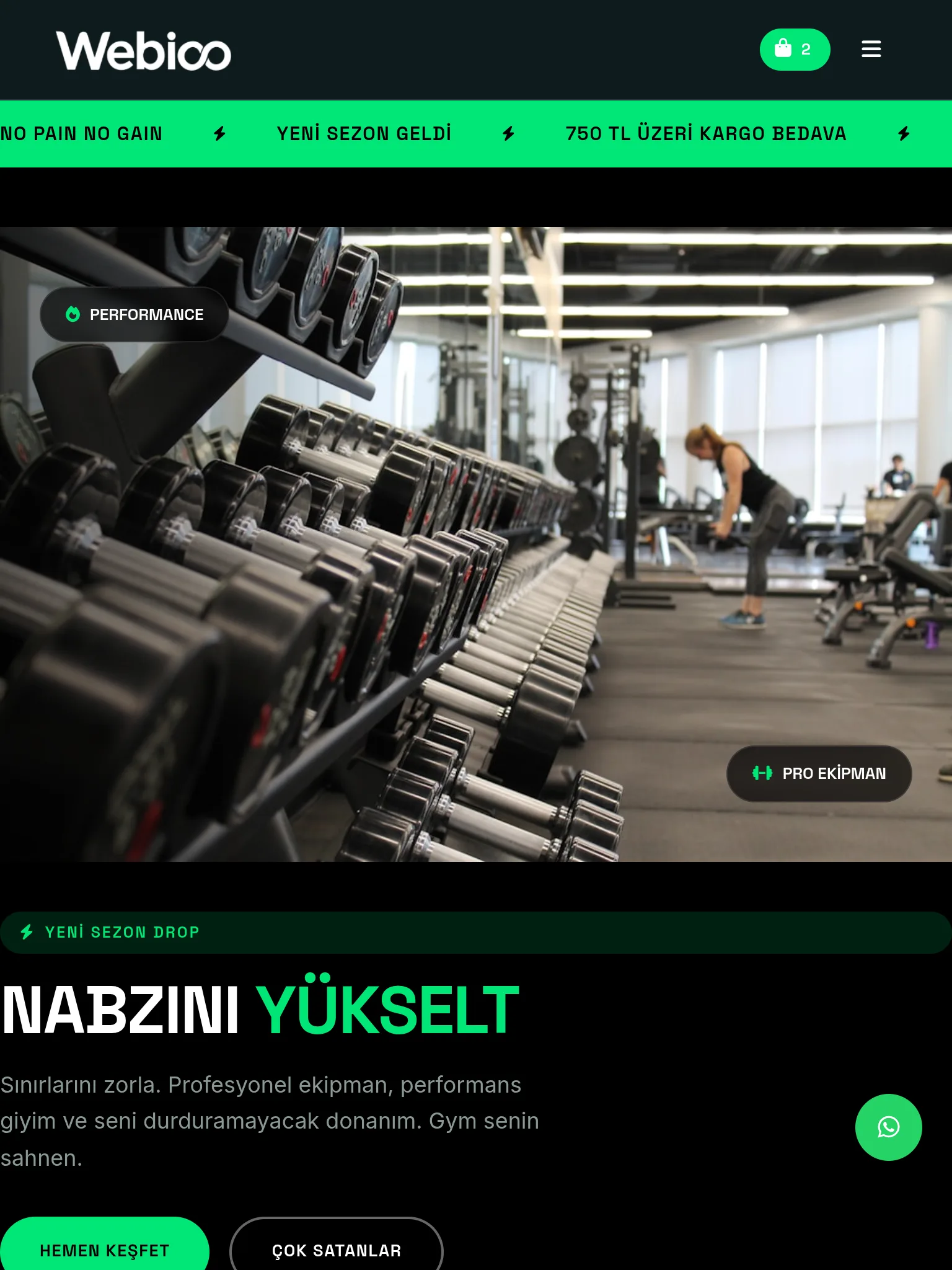 Spor & Outdoor E-Ticaret #6 - Tablet Gorunum