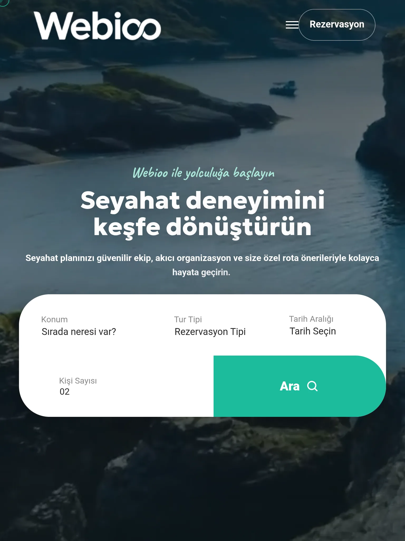 Webioo Ajans Şablonu - Tablet Gorunum