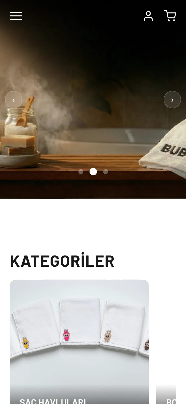 Webioo E Ticaret Şablonu - Mobil Gorunum