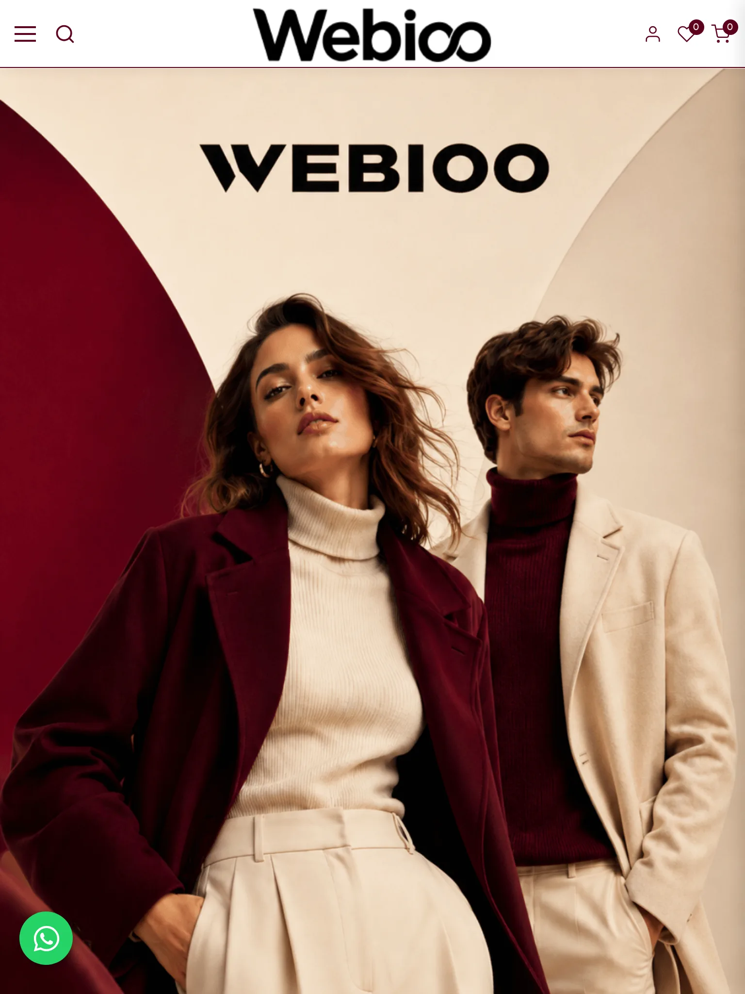 Webioo Genel Giyim Şablonu - Tablet Gorunum